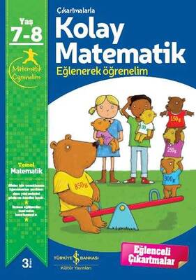 Çıkartmalarla Kolay Matematik 7-8 Yaş