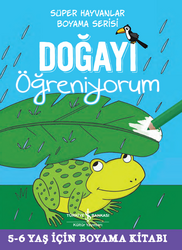 Kolektif - Doğayı Öğreniyorum - Süper Hayvanlar Boyama Serisi Kolektif - Doğayı Öğreniyorum - Süper Hayvanlar Boyama Serisi