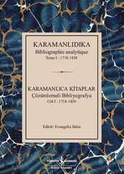 Evangelia Balta - Karamanlıca Kitaplar Evangelia Balta - Karamanlıca Kitaplar