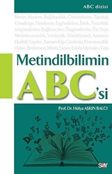 Hülya Aşkın Balcı - Metindilbilimin ABC’si Hülya Aşkın Balcı - Metindilbilimin ABC’si