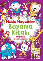 Kolektif - Mutlu Hayvanlar Boyama Kitabım Kolektif - Mutlu Hayvanlar Boyama Kitabım