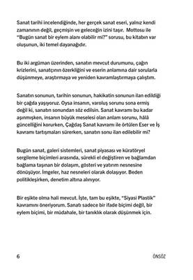 Sanatçıyı Zamanı Yaratır “Siyasi Plastik”