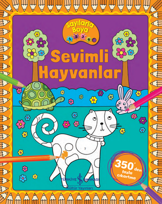 Sevimli Hayvanlar - Sayılarla Boya