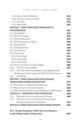 Tıbbi Cihaz Ekosistemi