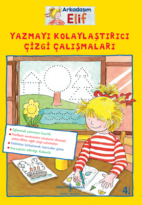 Yazmayı Kolaylaştırıcı Çizgi Çalışmaları - Arkadaşım Elif